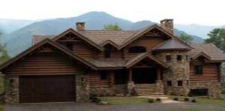 Luxury Log Home Estate - Mountains North Carolina